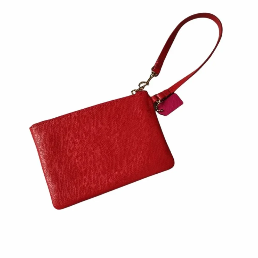 NWOT Coach Color Block Small Wristlet